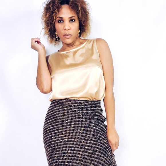 Satin Blouse - Picture 1 of 7